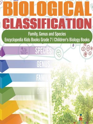 cover image of Biological Classification--Family, Genus and Species--Encyclopedia Kids Books Grade 7--Children's Biology Books